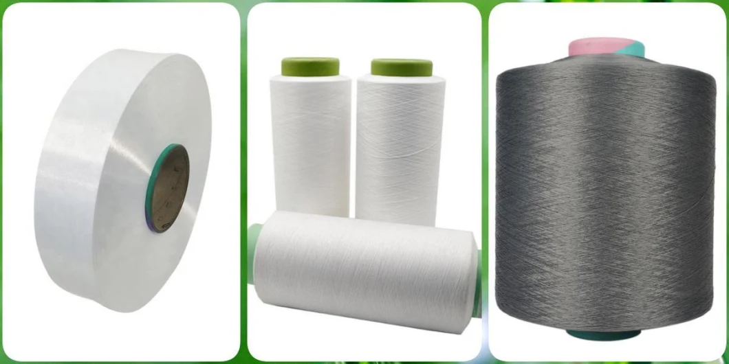 Recycled Polyester/Nylon Nim SIM Him Filament Cationic TBR Ddb High Stretch Full Dull Fd Cdp DTY/FDY/POY/Ity Yarn for Knitting Weaving